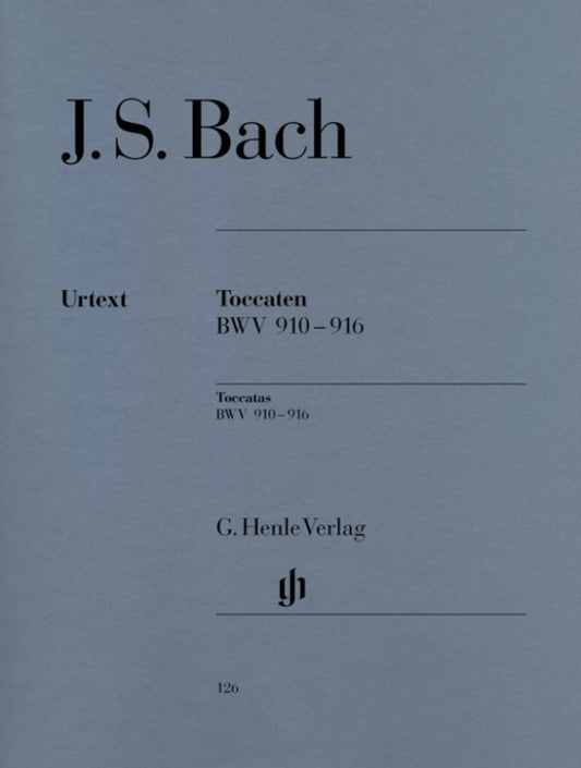 BACH - TOCCATAS BWV 910-916 URTEXT