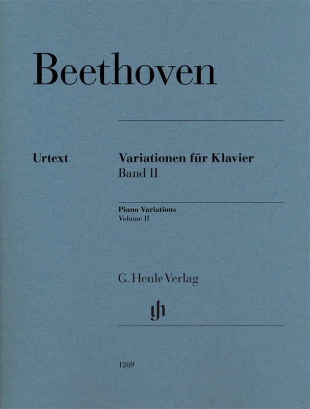 BEETHOVEN - PIANO VARIATIONS VOL 2 URTEXT