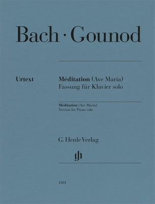 BACH/GOUNOD - MEDITATION (AVE MARIA) VERSION FOR PIANO SOLO