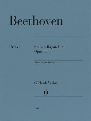 BEETHOVEN - 7 BAGATELLES OP 33 FOR PIANO