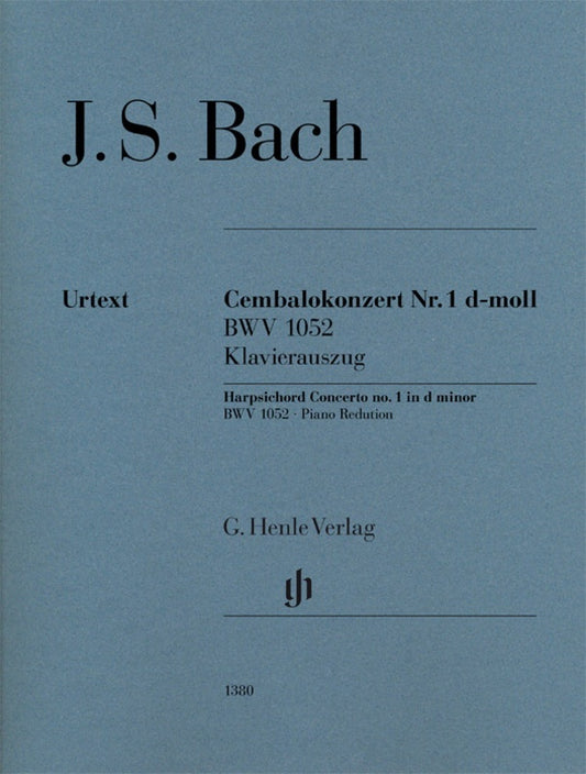 BACH - HARPSICHORD CONCERTO NO 1 D MIN BWV1052 2P4H