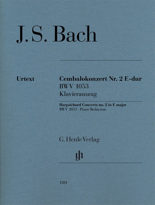 BACH - HARPSICHORD CONCERTO NO 2 E MAJOR BWV 1053 2P4H