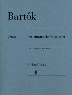 BARTOK - 3 HUNGARIAN FOLK TUNES FOR PIANO