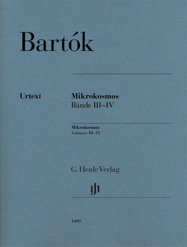 BARTOK - MIKROKOSMOS VOL 3-4