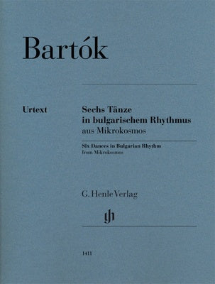 BARTOK - 6 DANCES IN BULGARIAN RHYTHM PIANO