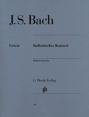 BACH - ITALIAN CONCERTO BWV 971 URTEXT