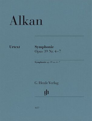 ALKAN - SYMPHONY OP 39 NO 4-7 FOR PIANO