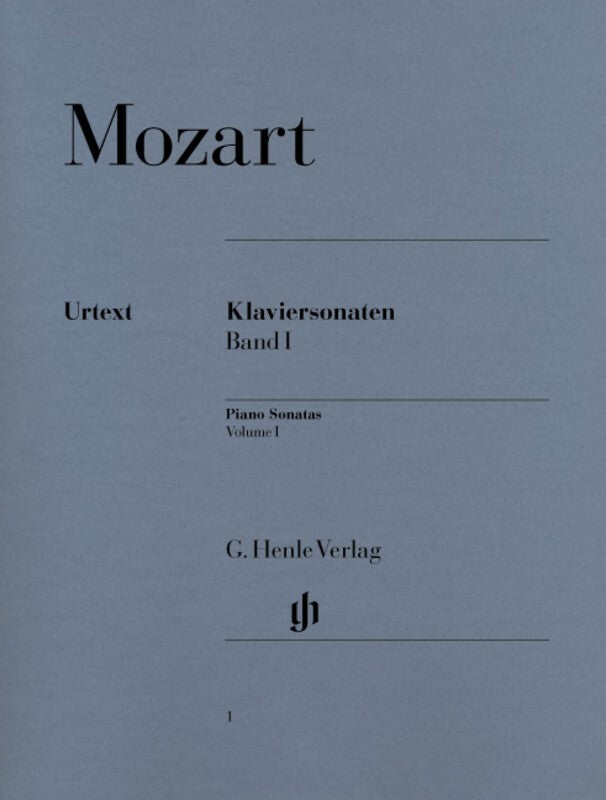 MOZART - PIANO SONATAS VOL 1 URTEXT