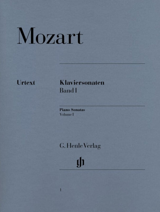 MOZART - PIANO SONATAS VOL 1 URTEXT