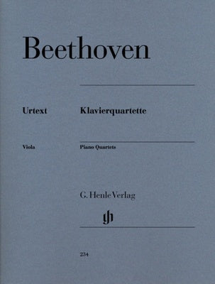 BEETHOVEN - PIANO QUARTETS COMPLETE