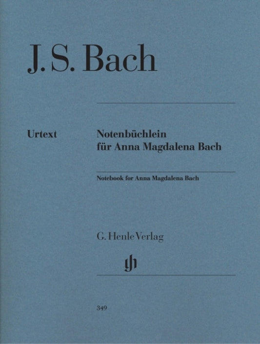 BACH - ANNA MAGDALENA NOTEBOOK COMPLETE URTEXT