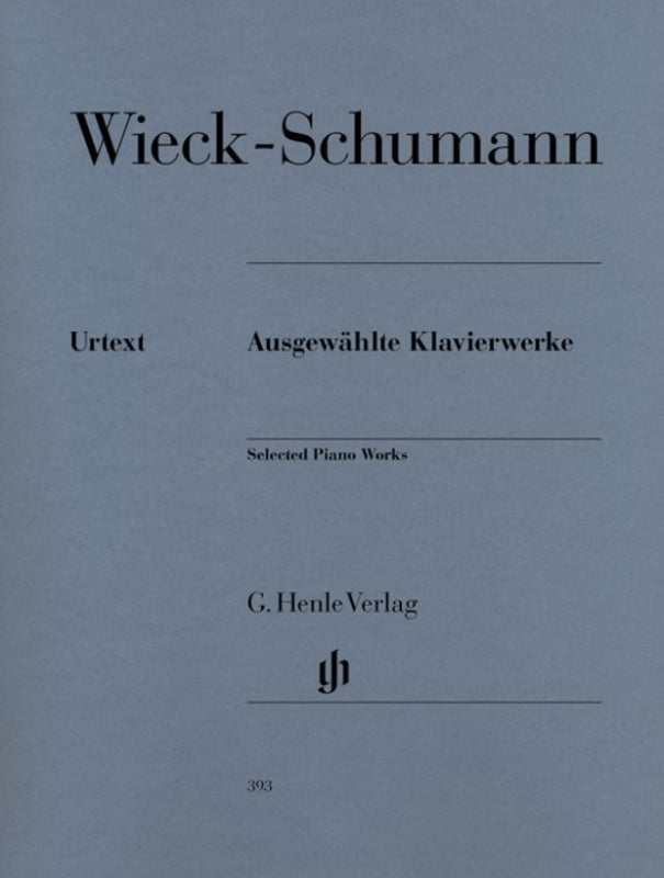 CLARA SCHUMANN - SELECTED PIANO WORKS