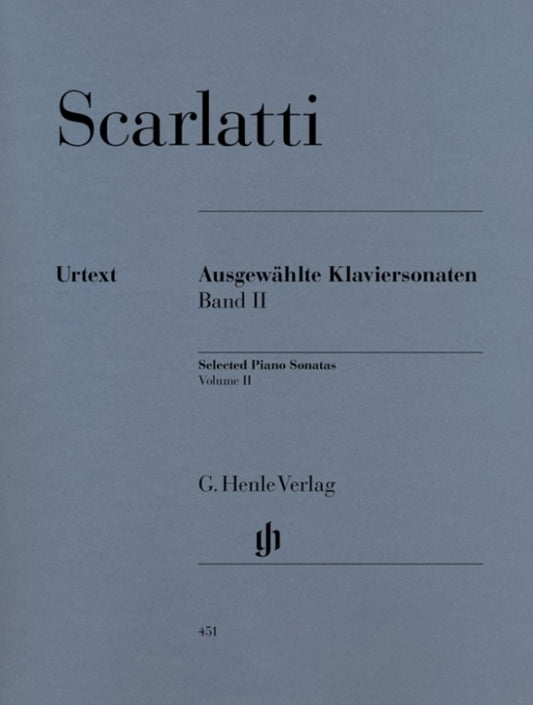 SCARLATTI - SELECTED SONATAS VOL 2 ED JOHNSSON