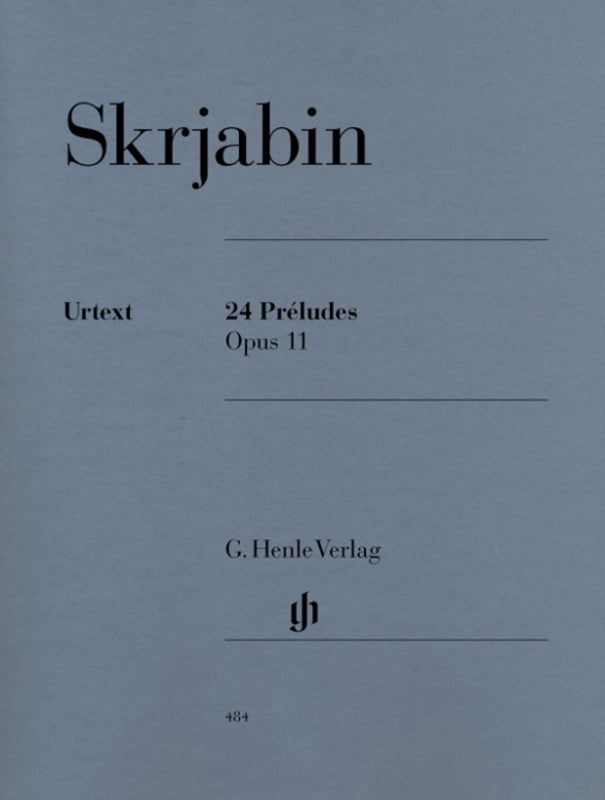 SCRIABIN - 24 PRELUDES OP 11 URTEXT