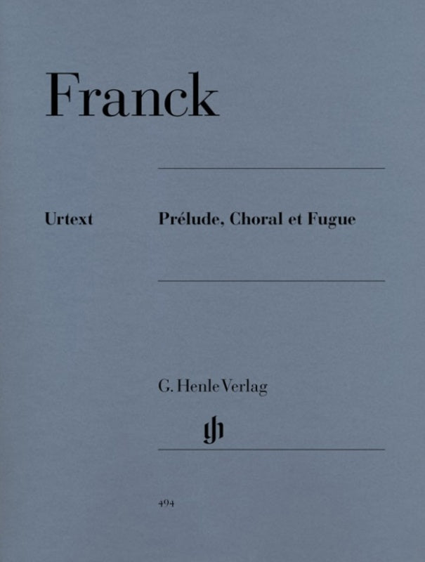 FRANCK - PRELUDE CHORALE AND FUGUE