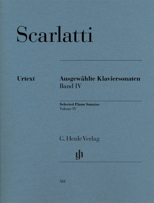 SCARLATTI - SELECTED PIANO SONATAS VOL 4