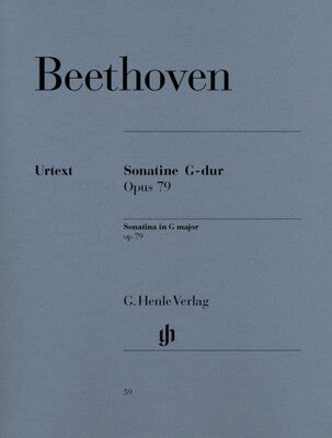 BEETHOVEN - SONATINA (SONATA) G MAJOR OP 79 URTEXT