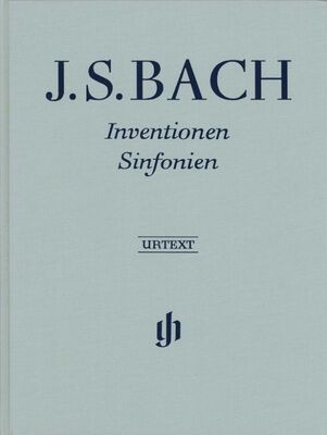 BACH - INVENTIONS AND SINFONIAS  FOR PIANO CLOTHBOUND URTEXT