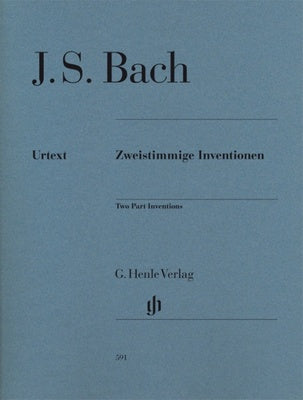 BACH - TWO PART INVENTIONS URTEXT