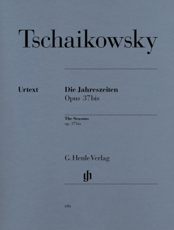 TCHAIKOVSKY - SEASONS OP 37B URTEXT