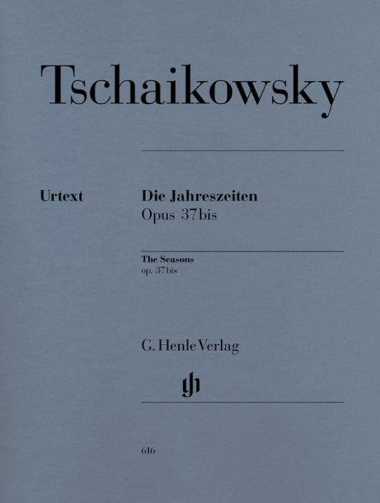 TCHAIKOVSKY - SEASONS OP 37B URTEXT