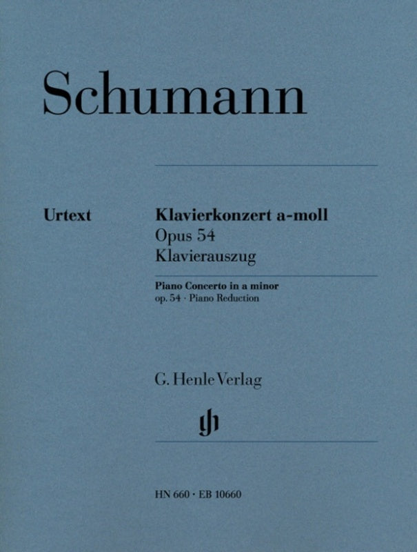 SCHUMANN - CONCERTO A MINOR OP 54 2P4H