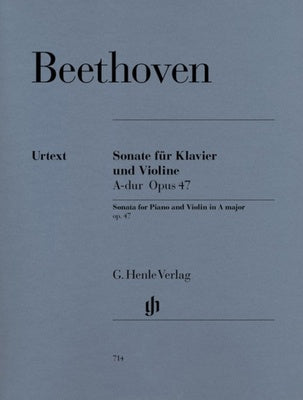 BEETHOVEN - SONATA A OP 47 VIOLIN/PIANO