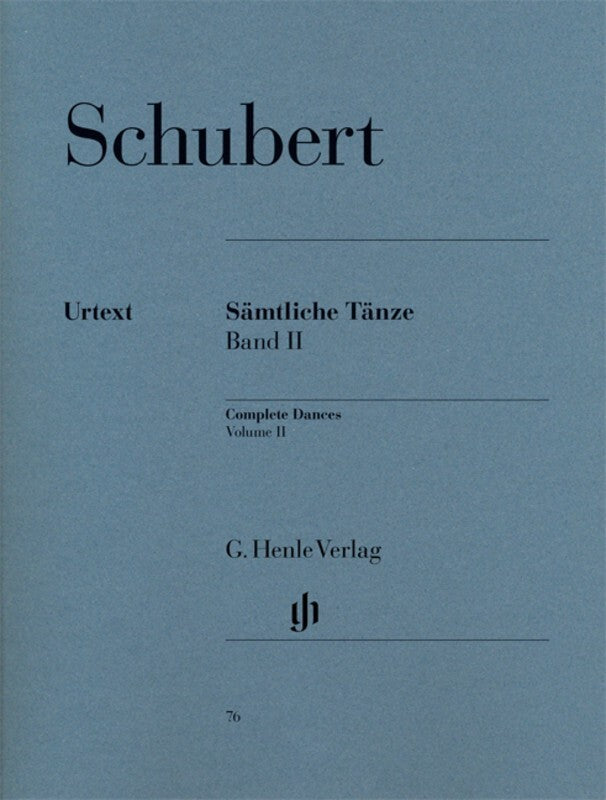 SCHUBERT - COMPELETE DANCES VOL 2