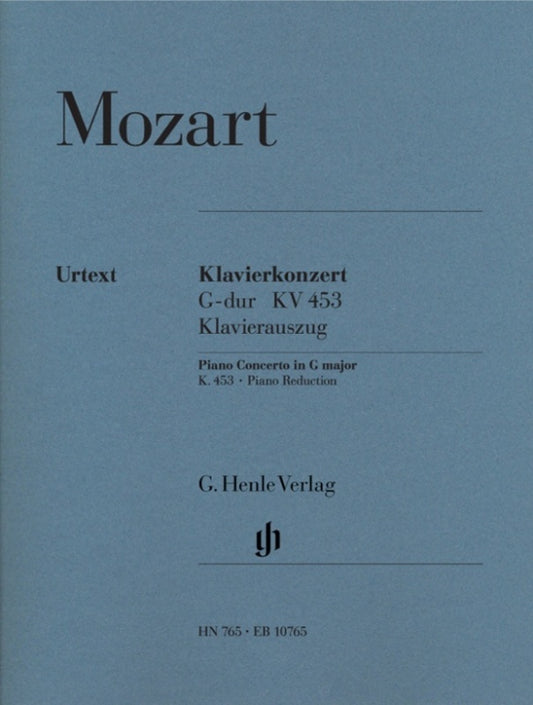 MOZART - CONCERTO K 453 G 2P 4H URTEXT