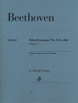 BEETHOVEN - SONATA OP 7 E FLAT URTEXT