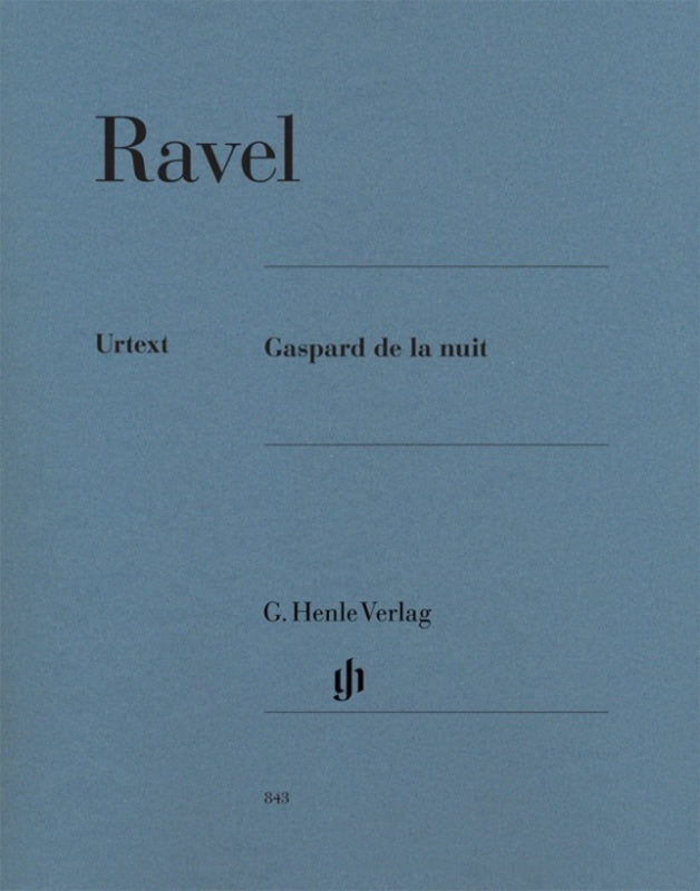 RAVEL - GASPARD DE LA NUIT URTEXT