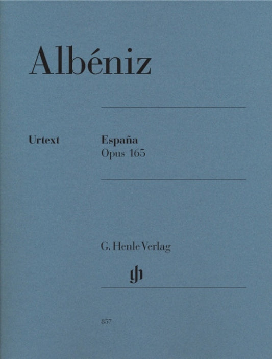 ALBENIZ - ESPANA OP 165 URTEXT