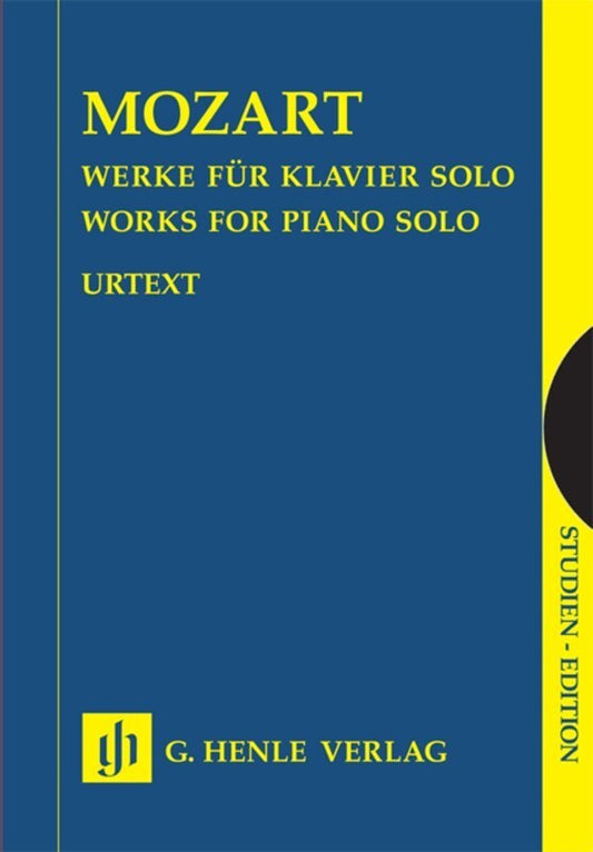 WORKS FOR PIANO SOLO STUDY SCORES IN SLIPCASE