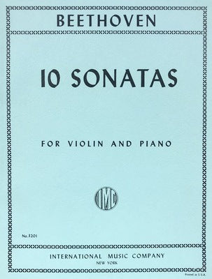 BEETHOVEN - 10 SONATAS FOR VIOLIN/PIANO