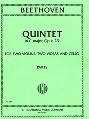 BEETHOVEN - QUINTET C MAJOR OP 26 2VLN/2VLA/VLC