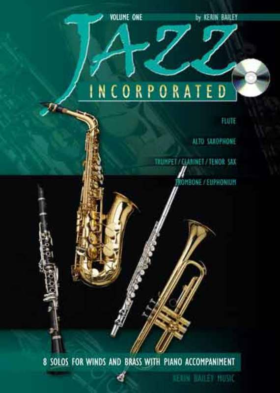 JAZZ INCORPORATED BK 1 BK/CD FLUTE/PNO