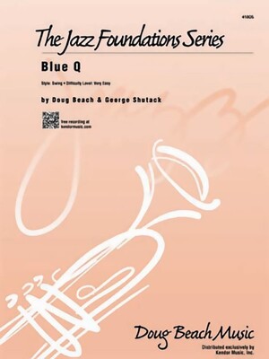 BLUE Q JAZZ ENSEMBLE JE1 VERY EASY SC/PTS