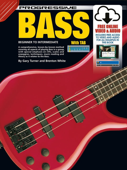 PROGRESSIVE BASS BK/OLA