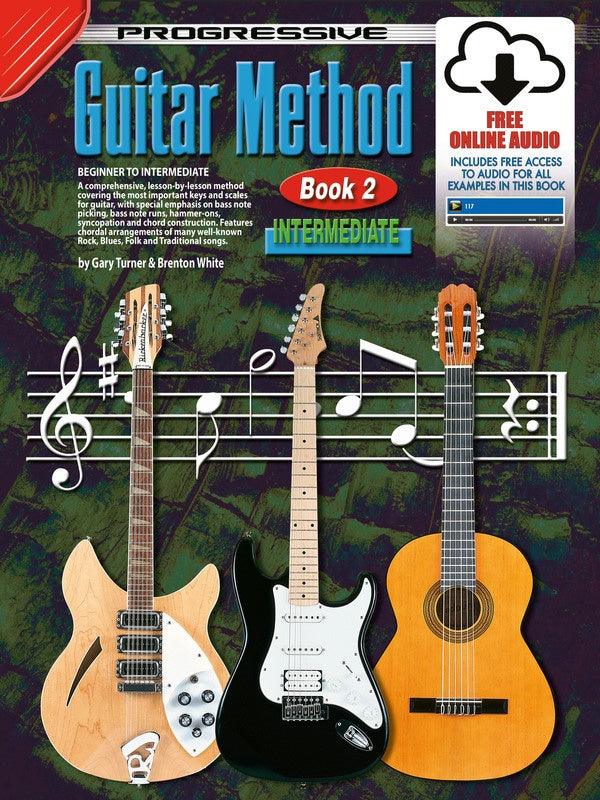 PROGRESSIVE GUITAR METHOD BK 2 BK/OLA