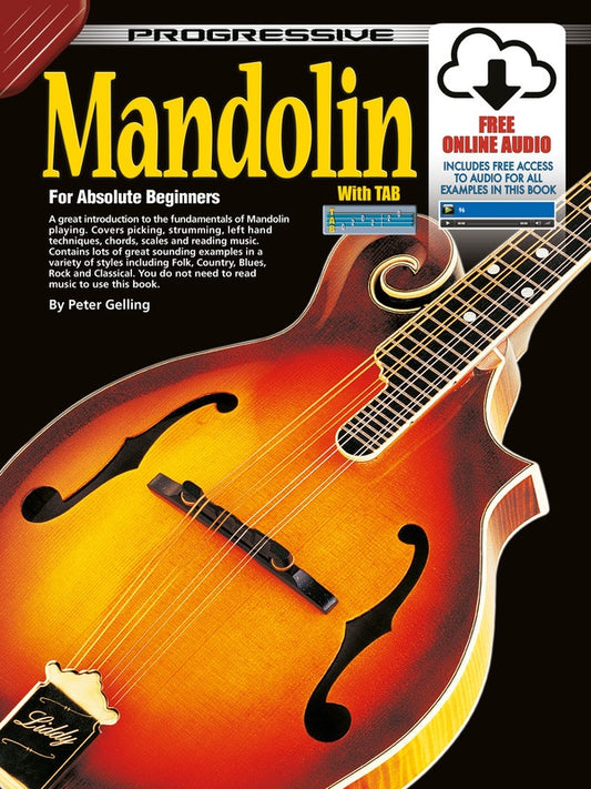 PROGRESSIVE MANDOLIN BK/OLA