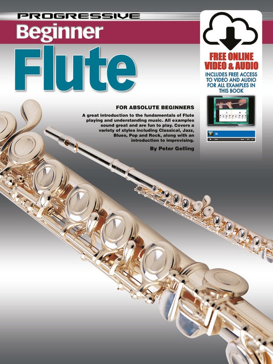 PROGRESSIVE BEGINNER FLUTE BK/OLA