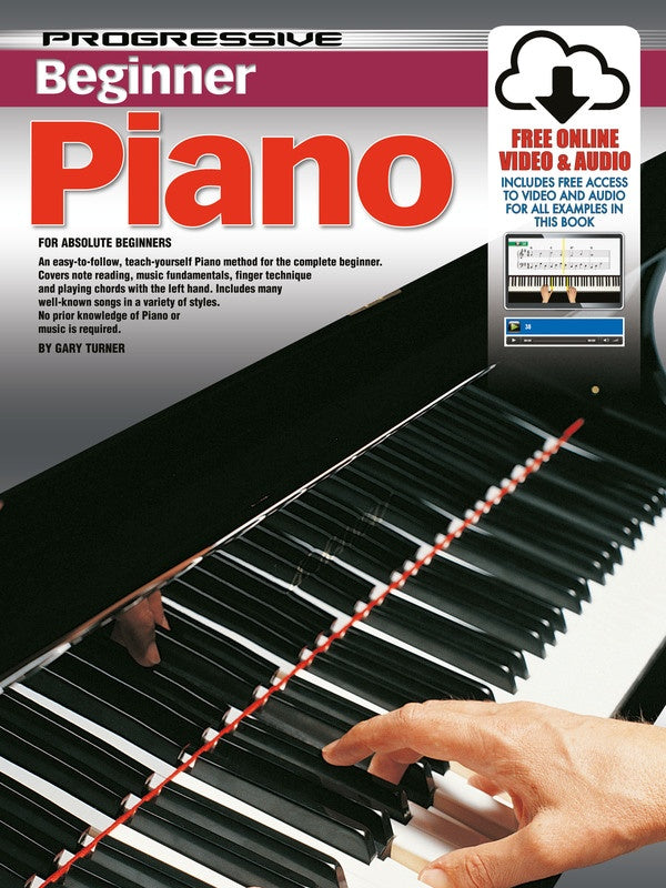 PROGRESSIVE BEGINNER PIANO BK/OLA