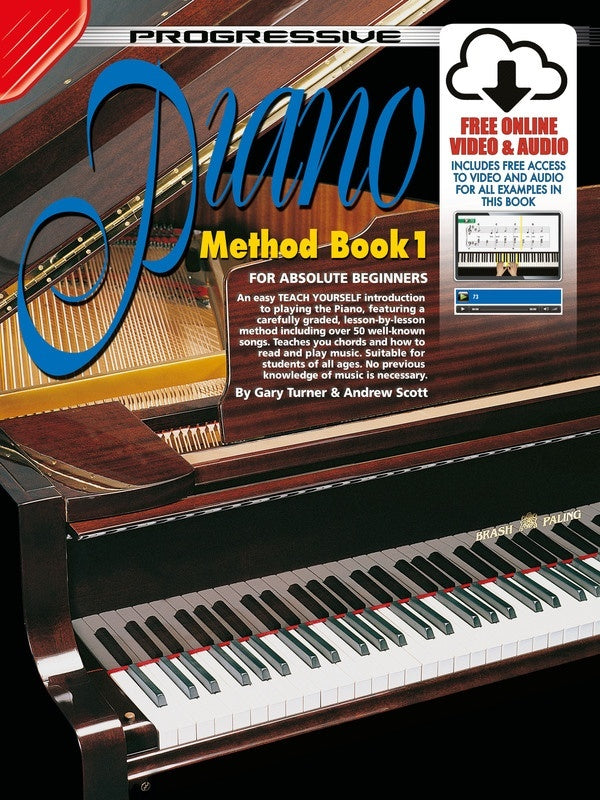 PROGRESSIVE PIANO METHOD BK 1 BK/OLA