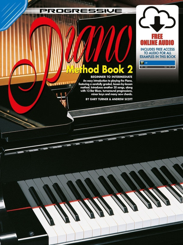 PROGRESSIVE PIANO METHOD BK 2 BK/OLA