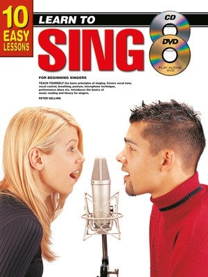 10 EASY LESSONS LEARN TO PLAY LEARN TO SING BK/OLM