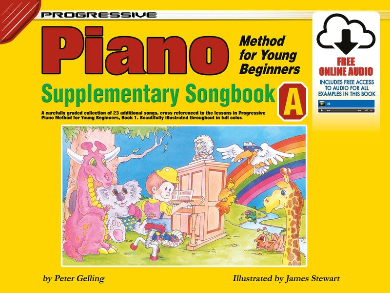 PROGRESSIVE PIANO METHOD FOR YOUNG BEGINNERS SONGBOOK A