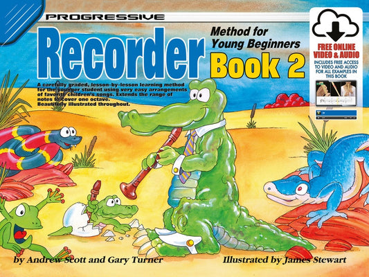 PROGRESSIVE RECORDER METHOD FOR YOUNG BEGINNERS BK 2 BK/OLA