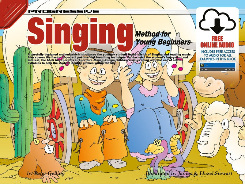 PROGRESSIVE SINGING METHOD FOR YOUNG BEGINNERS BK/OLA