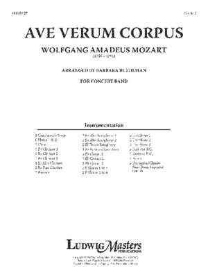 AVE VERUM CORPUS FOR CONCERT BAND CB3 FULL SCORE