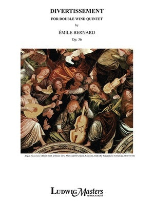 BERNARD - DIVERTISSEMENT DOUBLE WIND QUINTET OP 36 SC/PTS
